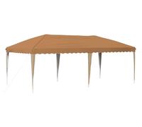 Tente de réception pliable vidaXL 575 x 290 x 245 cm, beige