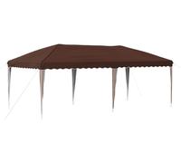 Tente de réception pliable vidaXL 575 x 290 x 245 cm, marron