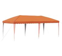 Tente de réception pliable vidaXL 575 x 290 x 245 cm, orange