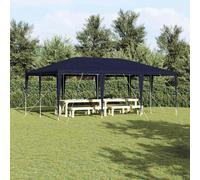 Tente de réception pratique bleue et blanche 600 x 400 x 266 cm polyester et acier - Pavillons & Tentes de réception ,design Möbel 5452282 1parcel