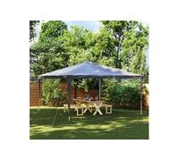 vidaXL Tente de réception professionnelle 4×4 m Anthracite 90 g/m