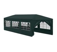 vidaXL Tente de réception 3x9 m Vert