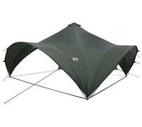 Tente de réception vidaXL vert militaire 500 x 500 x 350 cm en polyester et acier