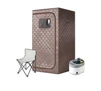 Tente de Sauna, Sauna à vapeur Portable for 2 personnes, tente de, fusée, Kit for la maison, Spa grand espace for tout le corps, 1 pièce, cuiseur 4l