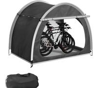 Tente de stockage pour vélo, design étanche, montage facile, noire