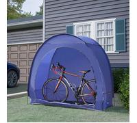 Tente de vélo Bergendal 198 x 84 x 160 cm bleu