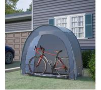Tente de vélo Bergendal 198 x 84 x 160 cm gris