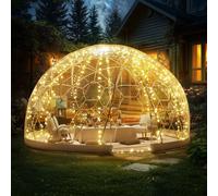 Tente - Dôme d'éclairage pour jardin - Maisonnette en forme de dôme pour jardin - Tente en forme de dôme de 2,9 mètres - Imperméable