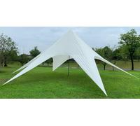 Tente étoile CLP : Couleur - Crème, Taille - 10 m