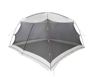 Tente moustiquaire avec toit - vidaXL - 380x380x225 cm - Gris - Polyester - Résistant à l'eau - Résistant aux UV