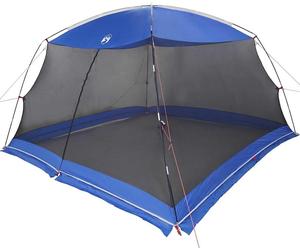 Tente moustiquaire avec toit vidaXL, bleu azur, 380 x 380 x 225 cm
