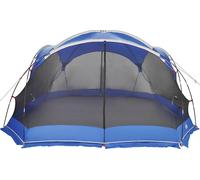 Tente moustiquaire avec toit vidaXL, bleu azur, 434 x 434 x 230 cm