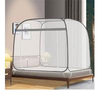 Tente moustiquaire escamotable,auvent pliable portable,matelas,moustiquaire sans fond,Porte simple-200 x 183 x 157