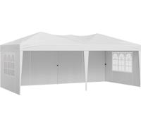 Tente pop-up 10 x 20 pieds avec 3 parois latérales et 2 fenêtres