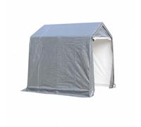 Tente Rangement Extérieure Robuste, 2,4 × 2,4 × 2,4 M | Conception Double Couche, Tente Stockage avec Bâche En PVC, Abri pour Plusieurs Vélos, Jardin