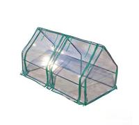 Tente transparente pour mini serre pour jardinage en plein air, couverture de plantes en PVC imperméable avec rétention de la chaleur, maison de culture portable pour balcon et rebord de fenêtre, 120