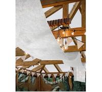Tenture de mariage blanche 80 cm x 25 m - Blanc