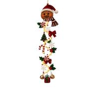 Tentures de porte de Noël lumineuses - Lumières décoratives verticales de | Décoration de porte lumineuse de Noël pour maison, ferme, villa, campagne, jardin, cour, patio