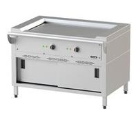 TEPPAN YAKI ELECTRIQUE SOUBASSEMENT ACIER FE 510 11.7 kW NAYATI Blanc