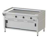 TEPPAN YAKI ELECTRIQUE SOUBASSEMENT ACIER FE 510 14.3 kW NAYATI Blanc