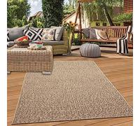 Teppich-Traum Tapis d'extérieur extérieur résistant aux intempéries Aspect sisal Jardin terrasse Balcon 160x230 cm