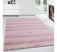 Teppium Tapis Salon Moderne Rose-1 300x400 (280 x 370 cm) - Poils Courts, Unicolor - Moelleux et Doux - Cuisine Salle de Sejour