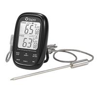 tepro Accessoire de barbecue de jardin - Thermomètre de barbecue à double capteur avec 2 capteurs (1 x température centrale, 1 x chambre de cuisson)