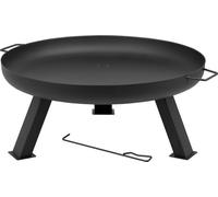 tepro Foyer Coupe de feu Reno, noir (80 x 93 x 35 cm)