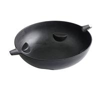 Tepro grill accessoire insert wok en fonte, grille dans le système de grille d'environ 57 cm Ø, noir