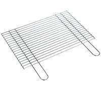 Tepro Grillzubehör Grille de Barbecue avec Surface de Cuisson 58 x 30 cm, chromé