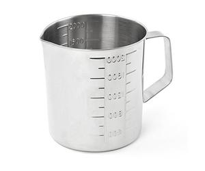 Teqler T-134814 Verre gradué en acier inoxydable 2 L