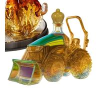Tequila Carafe Présentoir Carafe, Pièce de Rangement et Décoration | Bouteille en forme de tracteur 3D pour hommes, femmes, bar à domicile, armoire familiale, décoration de cuisine de ferme