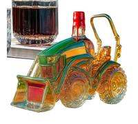 Tequila Carafe Présentoir Carafe, Pièce de Rangement et Décoration | Creative 3D Tracteur D Bouteille de vin Utilisation à la Maison, Armoire Familiale, Hommes Et Femmes, Amateurs De Whisky
