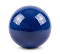 teramico Boule décorative de Jardin émaillée - Très Haute qualité résistante au Gel et aux intempéries (Blau, 20cm)