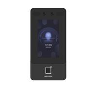 HikVision Terminal de contrôle d’accès facial Hikvision avec reconnaissance faciale, empreinte digitale, carte et code PIN DS-K1T342MFWX-E1