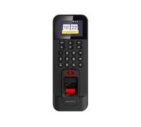 Terminal de Contrôle d'Accès et de Présence Hikvision Empreinte Digitale, Carte EM et PIN Noir - DS-K1T804AEF