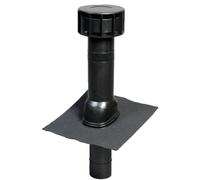 Terminal de toiture MULTIVENT Ø131 mm UBBINK - noir - 135 m3 - 189554