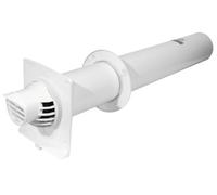 Terminal horizontal ROLUX condensation 80/125 PP/PVC UBBINK 223150
