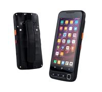 Terminal Mobile + Support Gun, Module WiFi, Android 12.0, Lecture de Codes 1D/2D, Codes QR, Terminal d'entrepôt, Gestion des Stocks, Terminal sans Fil, HDWR AndroSavvy-100G