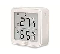 Thermo-Hygromètre LogiLink sc0116 Wi-Fi Blanc