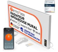 Termoplaza Radiateur Infrarouge Électrique WiFi 400W jusqu’à 10 m² Mural | Chauffage Électrique Infrarouge - Convecteur Électrique - Radiateur Connecté - Basse Consommation - Mural ou Mobile