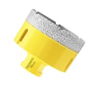 Teronbeta Foret à Diamant 70mm, M14 Brasé Sous Vide Trépan à Scie Cloche Diamant Pour Carrelage Porcelaine Céramique Marbre Granit Pierre Quartz