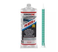 TEROSON PU 9225 SF Colle bicomposante plastique, Anthracite, 2 x 25 ml | Réparation de pare-chocs et pièces de carrosserie, Prise super rapide, Peut être peinte, Polyuréthane