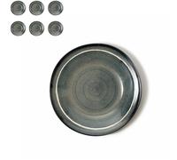 Terra - 6 petites assiettes - diamètre 20 cm