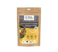 TERRA FERTILIS - Fertilisant Plantes spécial Potager - à base de Biochar Mycorhizé - Augmente la production et améliore la résistance des légumes - Réduit les besoins en arrosage et en engrais -500 g