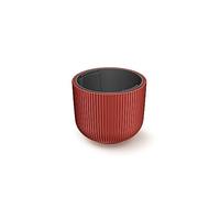 Terracota Macétero, avec dépôt, Milly Collection, 23,9 x 23,9 x 19,7 cm, capacité de 7 L.