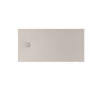 Terran-n receveur stonex 1000x700 avec vidage garde d'eau 30mm beige - ROCA APA013E82BC03650