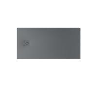 Terran-n receveur stonex 1400x750 avec vidage garde d'eau 30mm gris ardoise - ROCA APA015782EE03200