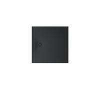 Terran-n receveur stonex 800x800 avec vidage garde d'eau 30mm noir - ROCA APA0132032003400