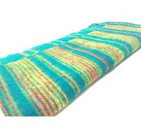 Terrapin Trading Ltd Shawl de Laine de Yak tibétain de Luxe Hippy Cosy Festival Travel Camping Blanket n383